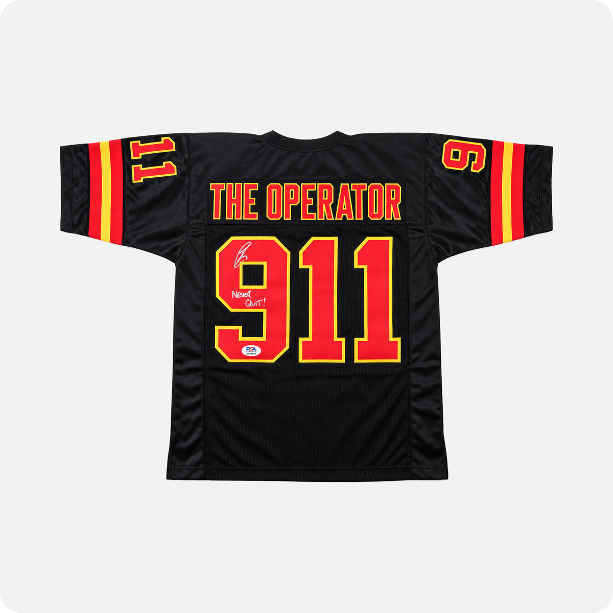 Robert O'Neill Signed "The Operator" 9/11 Tribute Jersey — 0