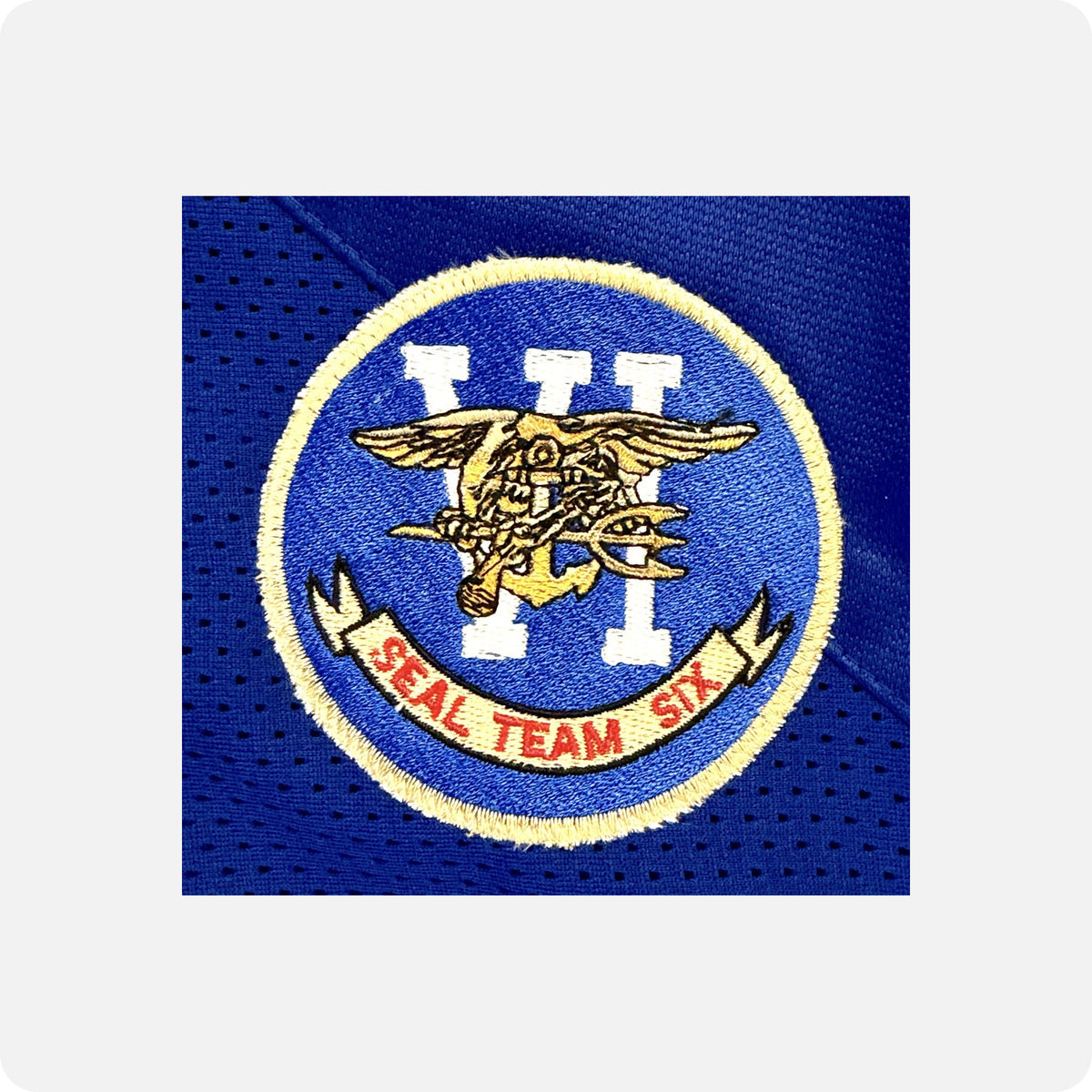Robert O'Neill Signed Jaxson Dart SEAL Team 6 Giants Jersey — 7