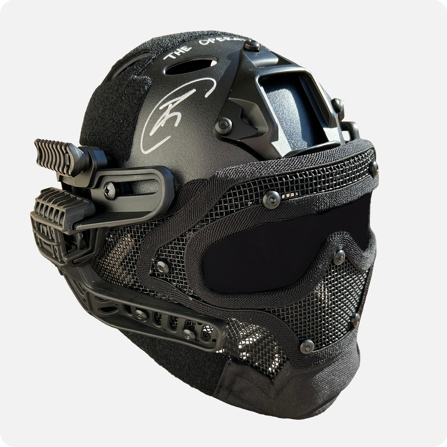 Robert O'Neill Signed Limited Edition /911 Navy SEAL Midnight
Raid Tactical Bump Helmet