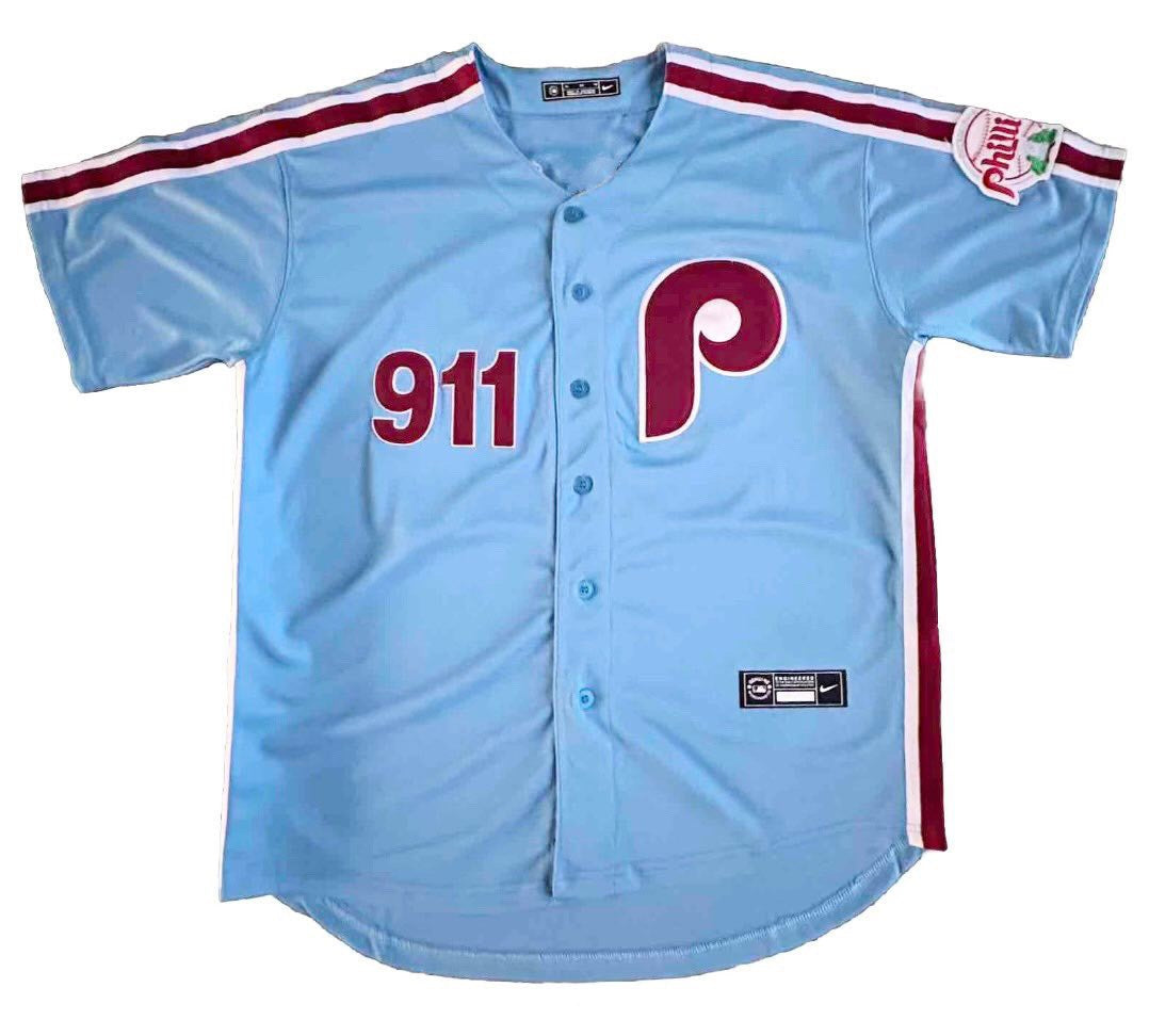 Robert O'Neill Signed Philadelphia Phillies OBL 5/1/11 Death Game Announcement Jersey