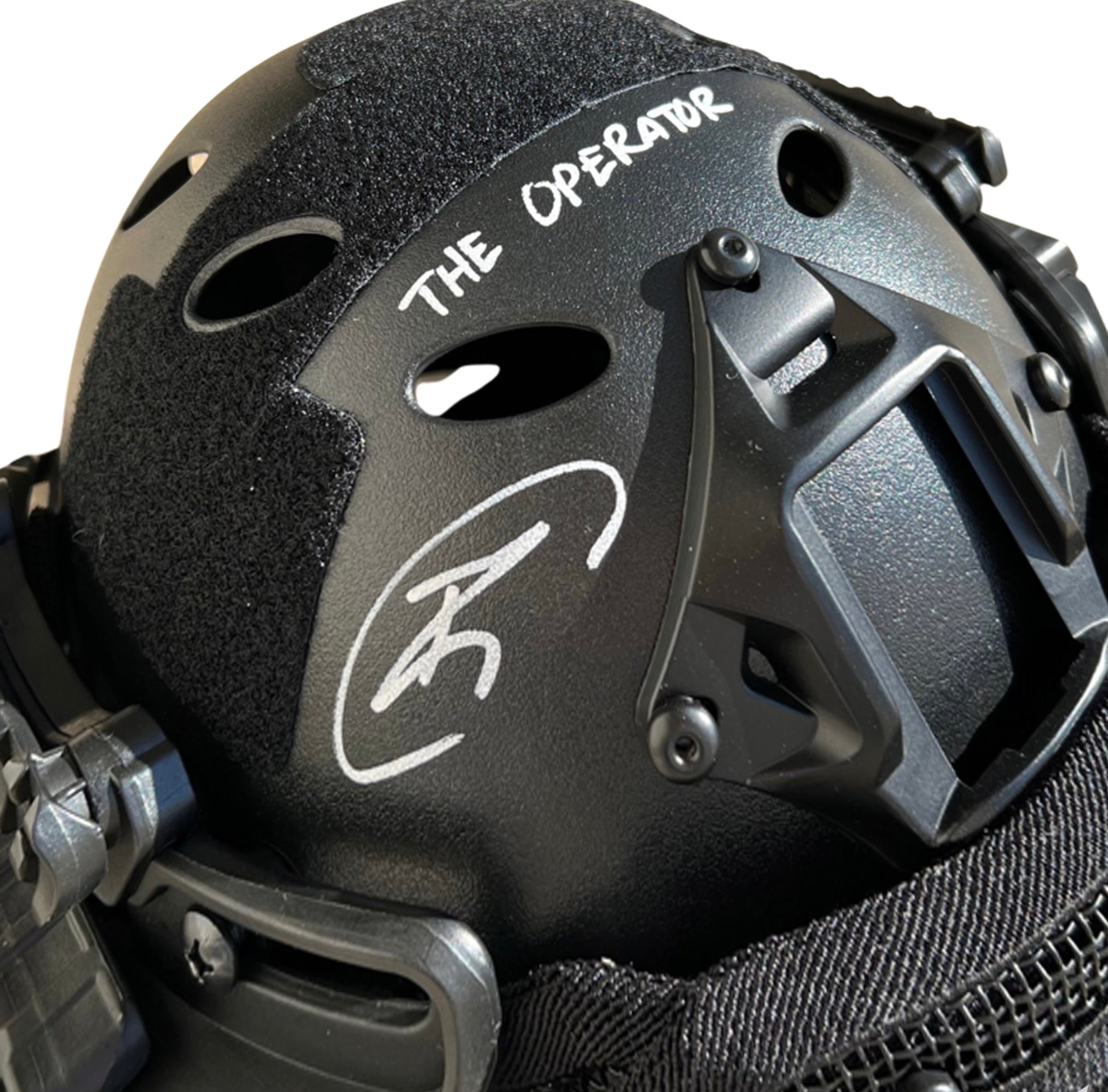 Robert O'Neill Signed LE "911/911" Navy SEAL Midnight Raid Bump Helmet