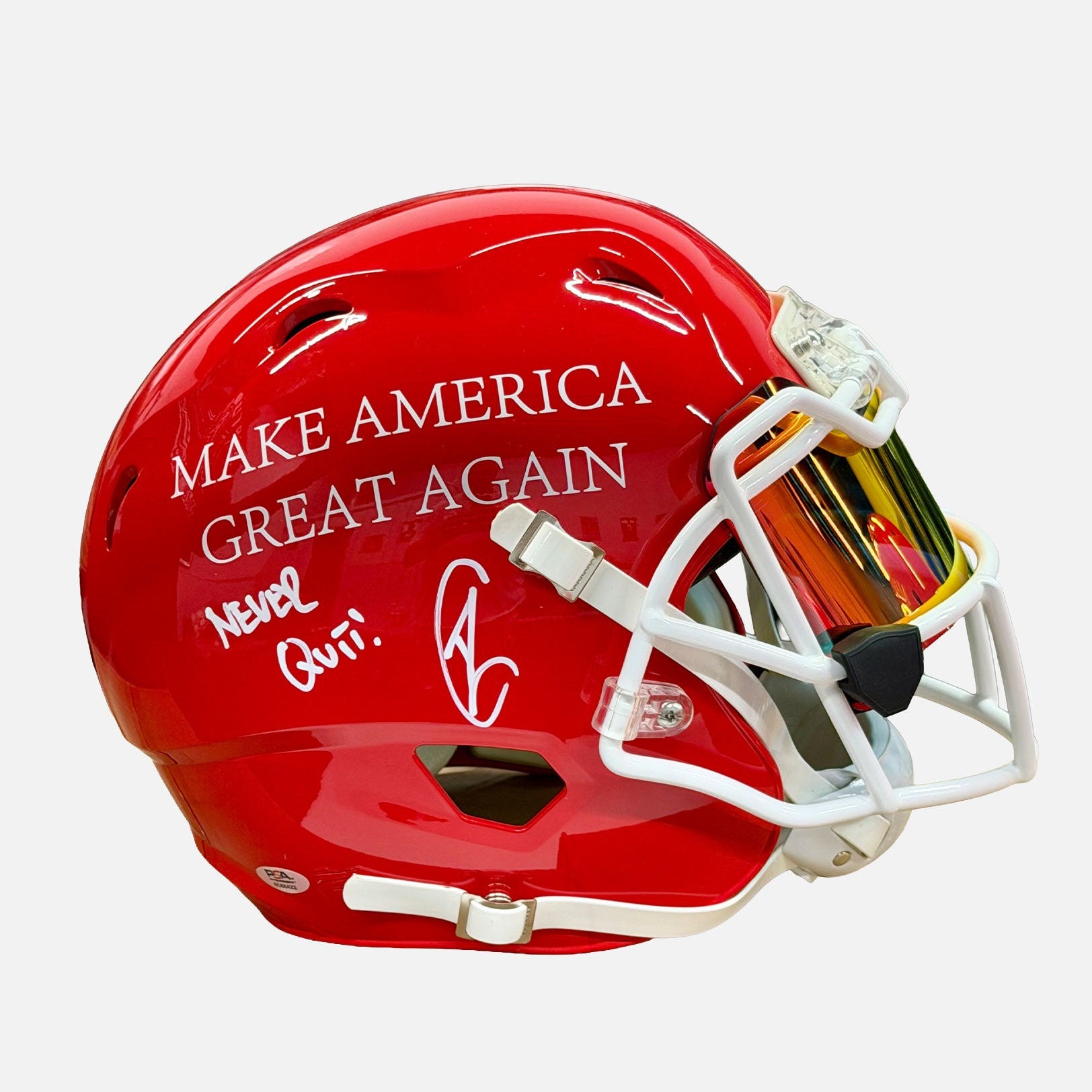 Robert O'Neill Signed "MAKE AMERICA GREAT AGAIN" Full Size Authentic Helmet