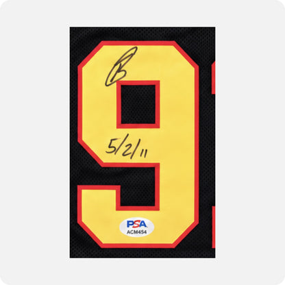 Robert O'Neill Signed "Bin Laden" 5/2/11 Tribute Jersey — 5