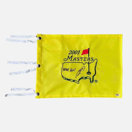 Robert O'Neill Signed 2001 PGA Masters Flag