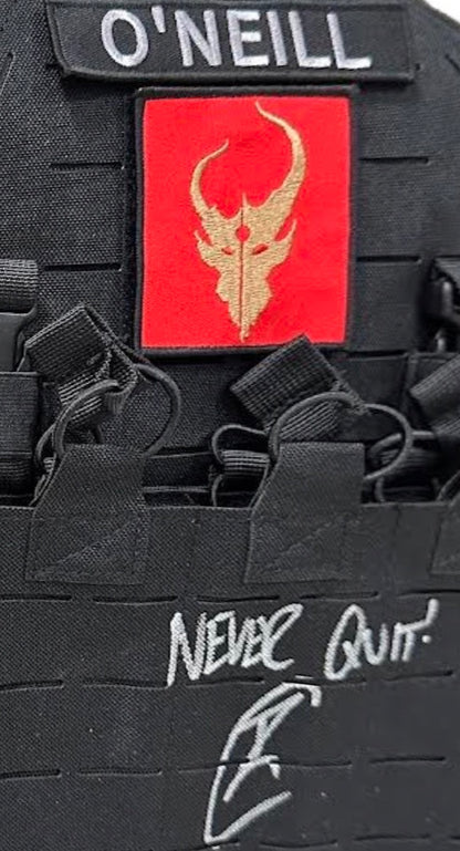 Robert O'Neill Signed Midnight Raid Tactical Armor Carrier Vest