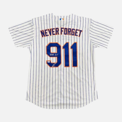Robert O'Neill Signed New York Mets "Never Forget" 9/11 Jersey