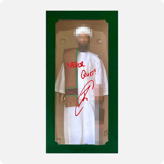 Robert O’Neill Signed Limited Edition /911 OBL 1:6 Scale 12” Figure (SENSITIVE PARTS OF IMAGE HAVE BEEN TEMPORARILY BLURRED OUT)