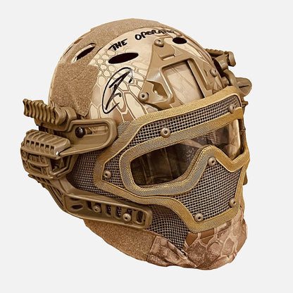 Robert O'Neill Signed U.S. Navy SEAL Desert Python Tactical Bump Helmet