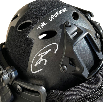Robert O'Neill Signed Limited Edition /911 Navy SEAL Midnight
Raid Tactical Bump Helmet