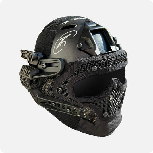 Robert O'Neill Signed LE "11/911" Navy SEAL Midnight Raid Bump Helmet