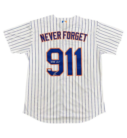 Robert O'Neill Signed New York Mets "Never Forget" 9/11 Jersey
