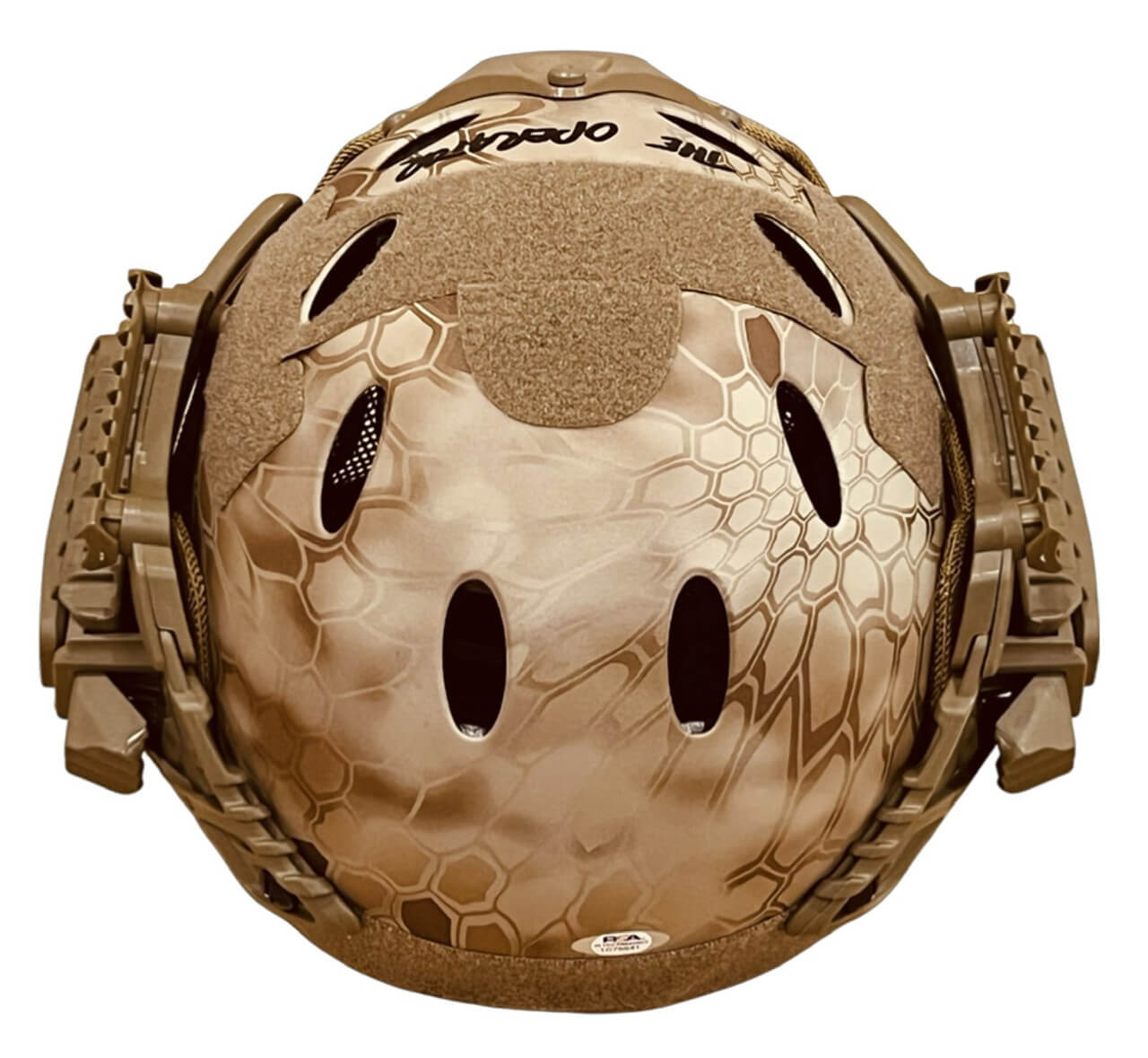 Robert O'Neill Signed U.S. Navy SEAL Desert Python Tactical Bump Helmet