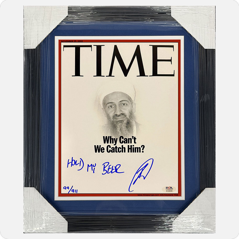 Framing and Matting for “Hold My Beer” TIME Cover (READ DESCRIPTION)